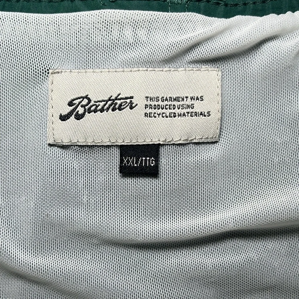 Bather Men’s Solid Swim Trunks Pine Green Size XXL